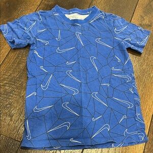 Nike Kids Blue Graphic T-Shirt
